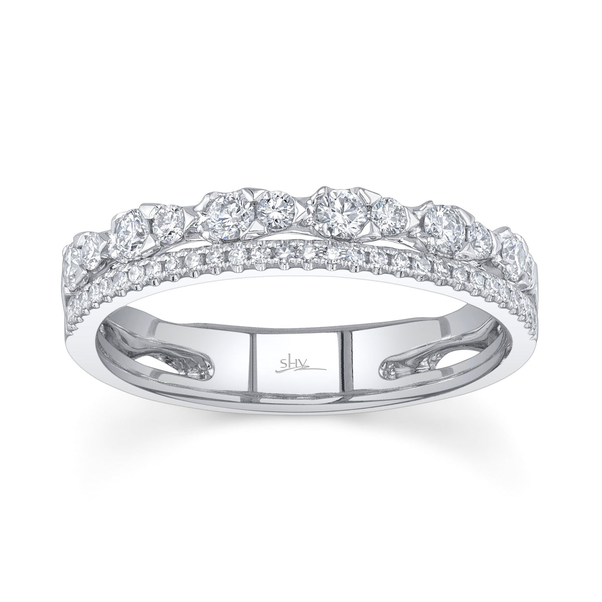 0.43CT 14K W/G DIAMOND LADY'S RING
