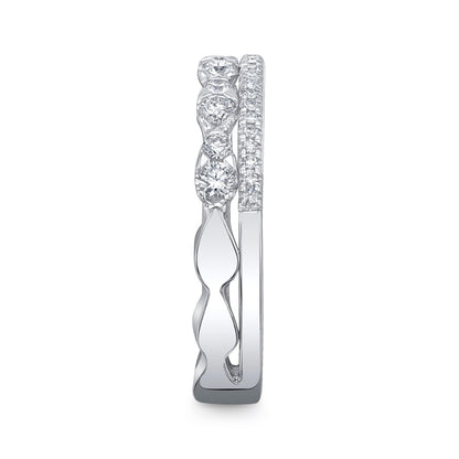 0.43CT 14K W/G DIAMOND LADY'S RING