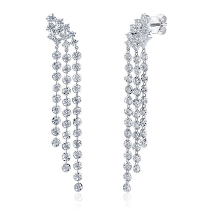 2.36CT 14K W/G DIAMOND EARRING