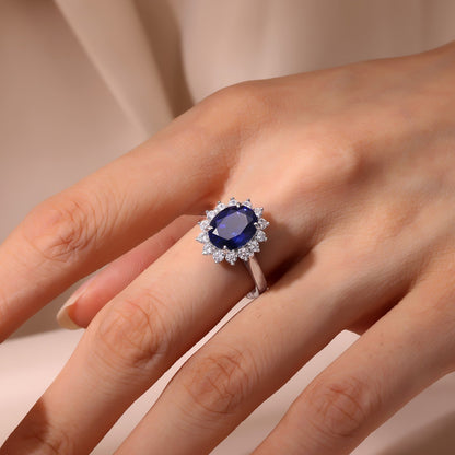 Halo Engagement Ring
