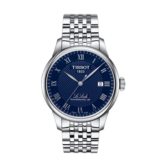 Tissot Le Locle 39.3mm Blue Diale Men's Watch