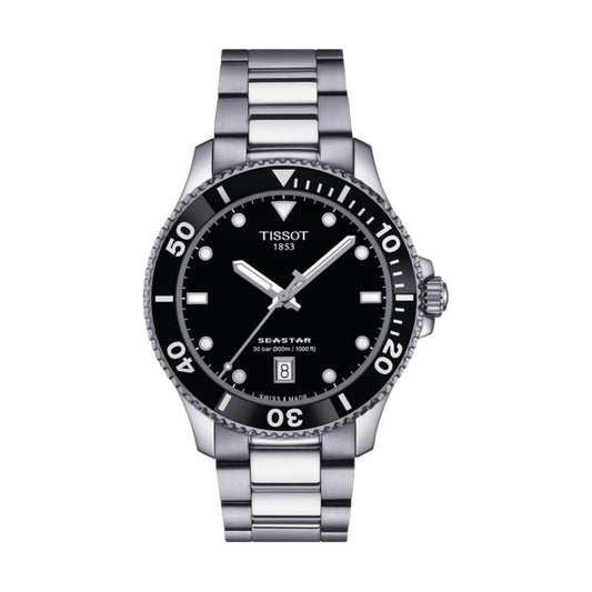 Tissot Seastar 1000 40mm Black Dial Men's Watch