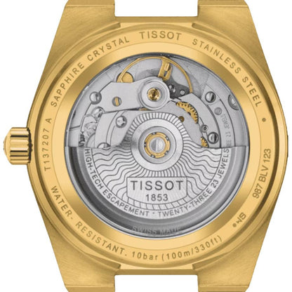 Tissot PRX Powermatic 80 35mm Gold-Tone Women's Watch