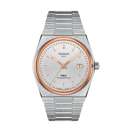 Tissot PRX 40mm Silver Men's Watch