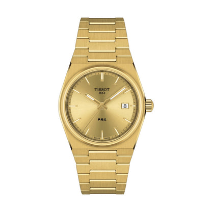 Tissot PRX 35mm Quartz Gold-Tone