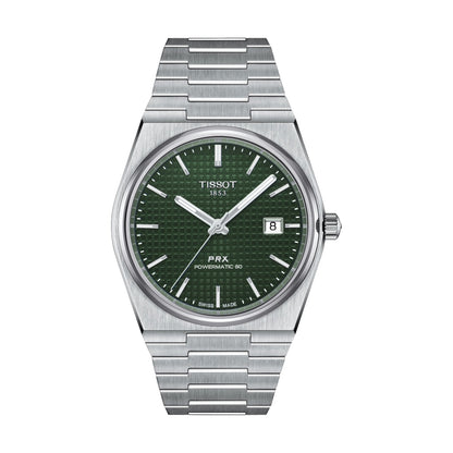 Tissot PRX Automatic Powermatic 80 40mm Green Dial  Men's Watch
