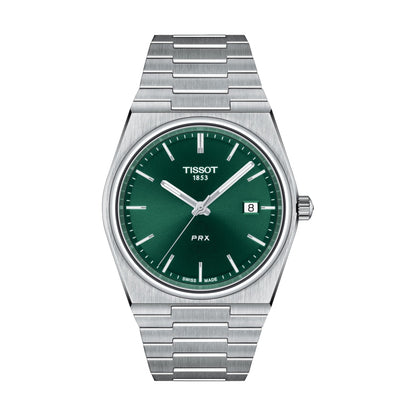 Tissot PRX 40mm Quartz Green Dial Men's Watch