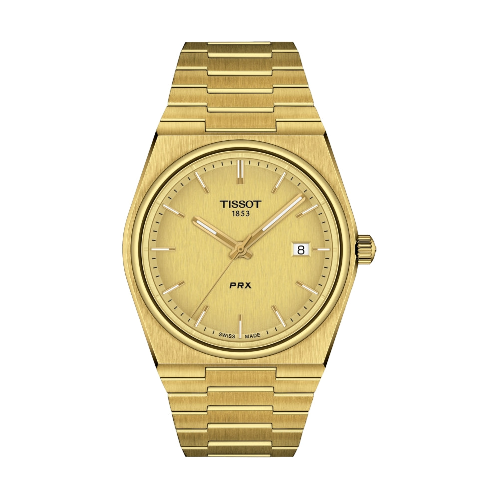 Tissot PRX 40mm Quartz Gold-Tone Men's Watch