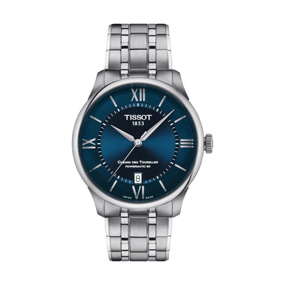Chemin Des Tourelles Powermatic 80 39mm Blue on Bracelet