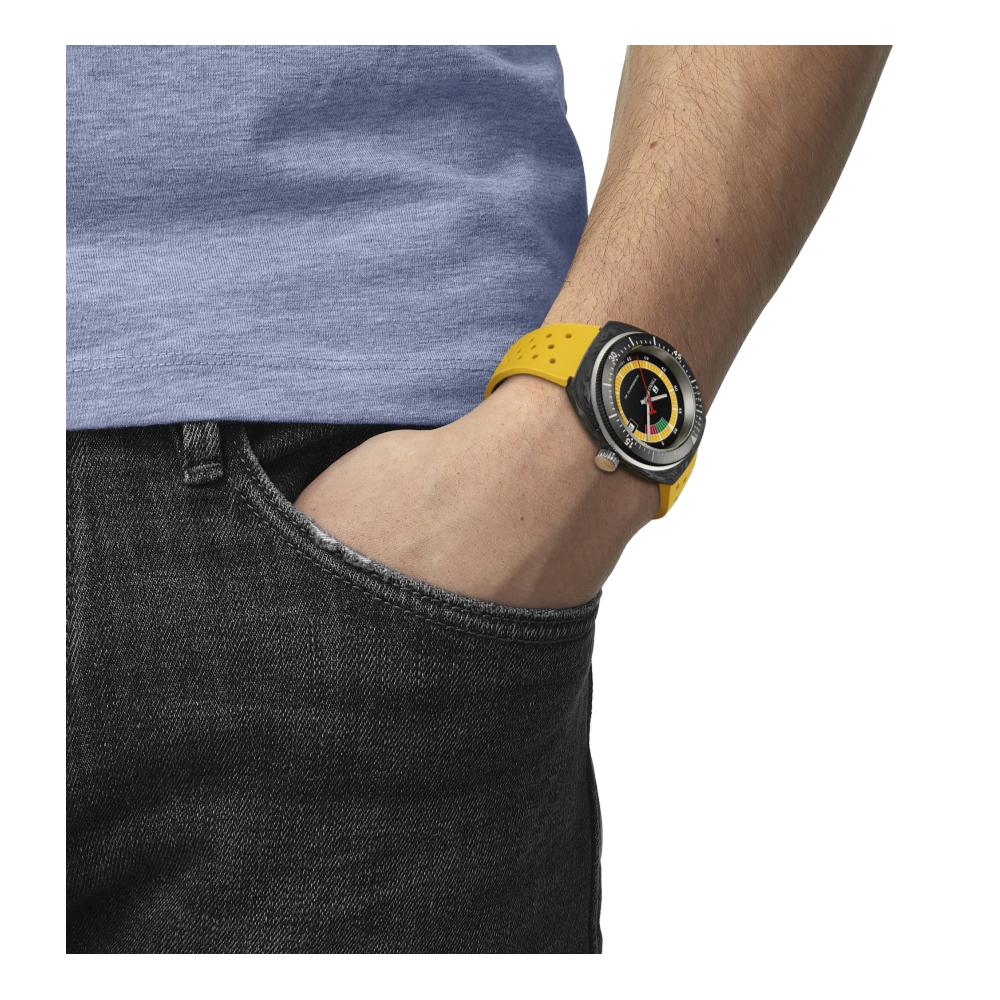 Tissot Sideral S 41 mm Yellow Men's Watches