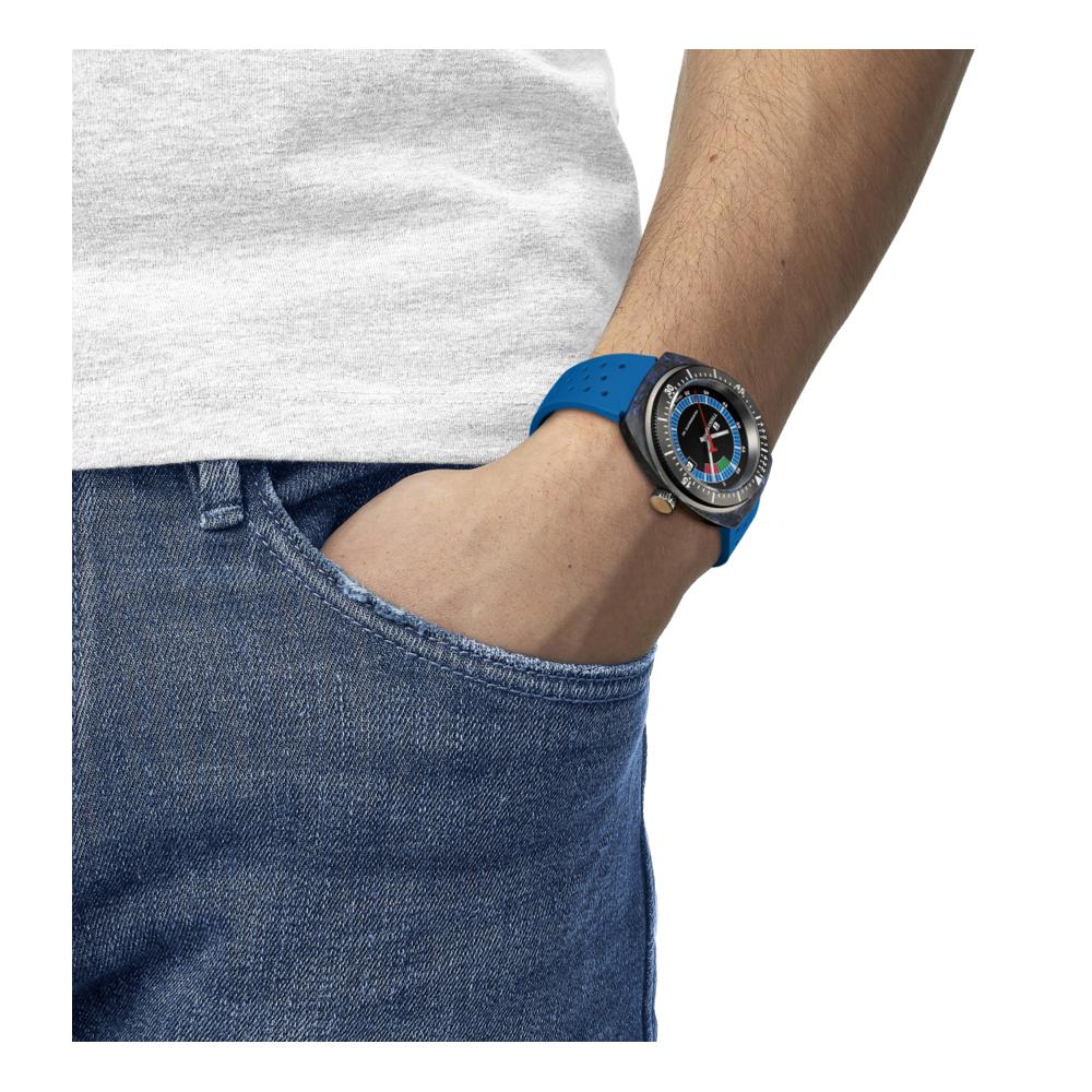 Tissot Sideral S 41mm Blue Men's Watch