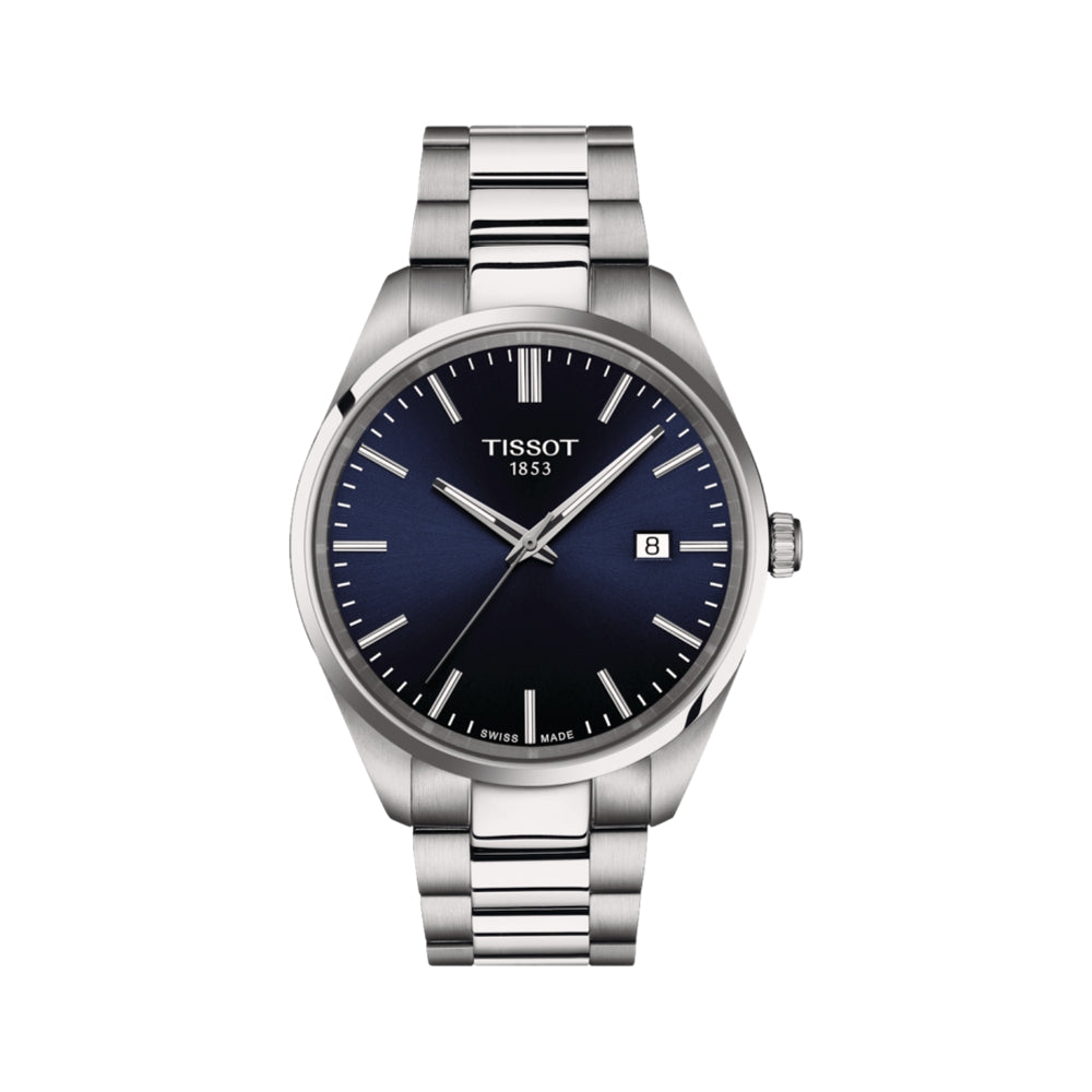 Tissot PR 100 Blue Dial, 40 mm Men's Watch