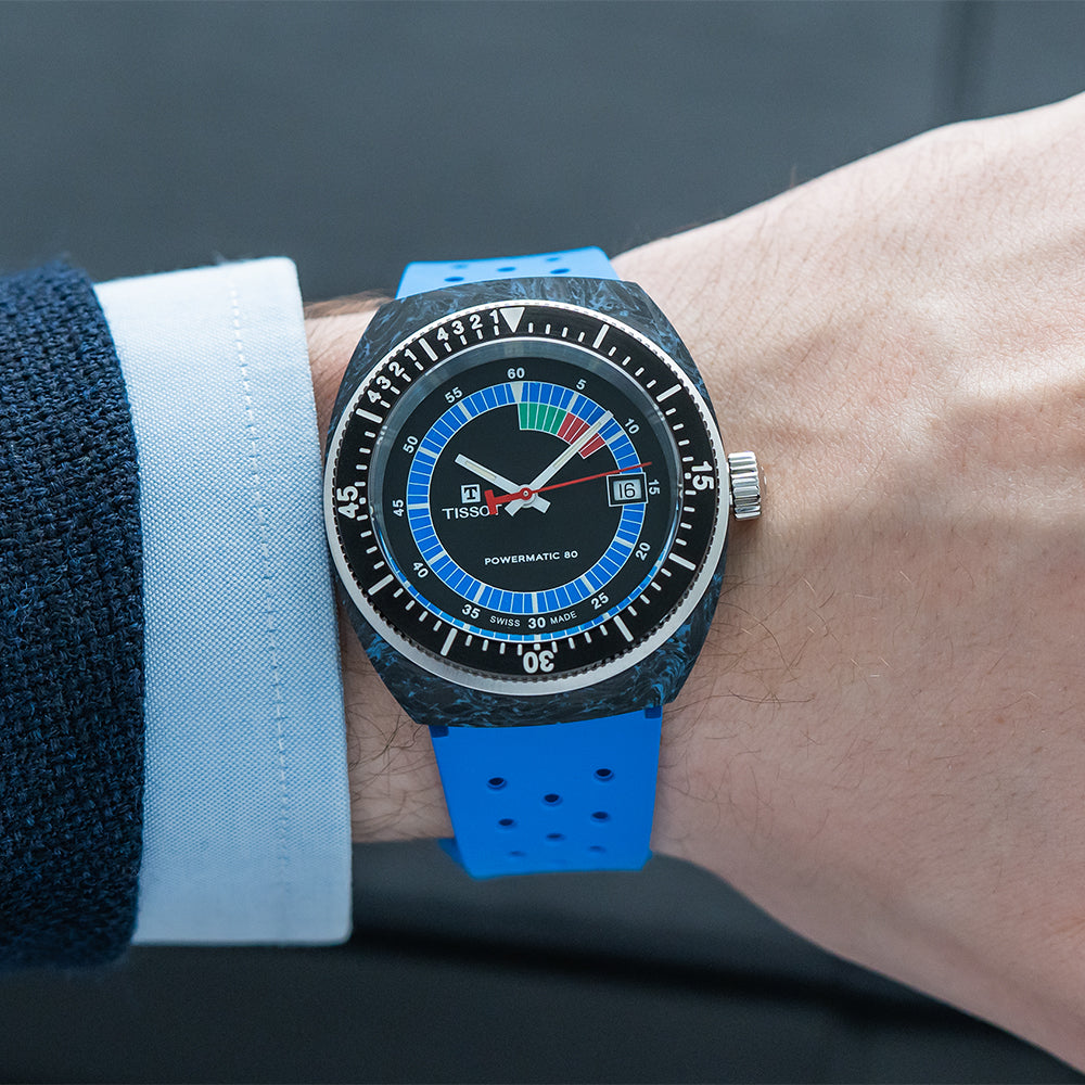Tissot Sideral S 41mm Blue Men's Watch