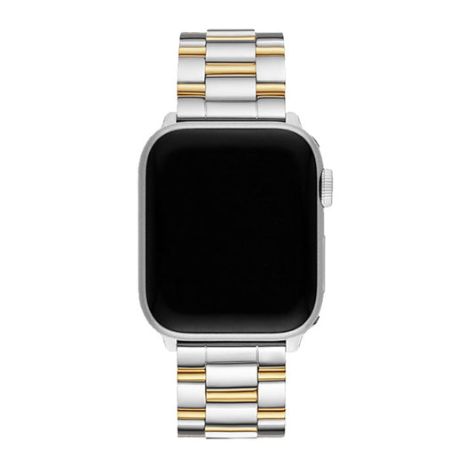 Michele Two-Tone Stainless Bracelet Apple Watch Band - MS20GS285048