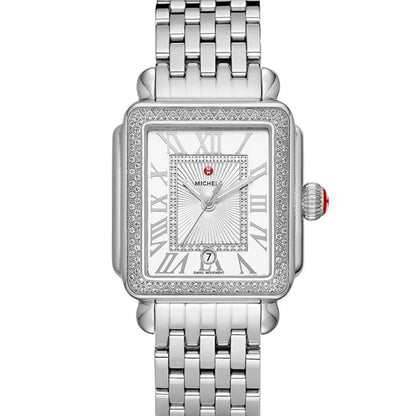 Michele Deco Madison Stainless Steel Diamond Watch - MWW06T000163