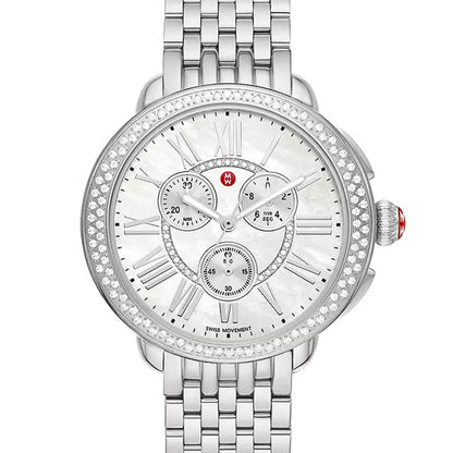 Michele Serein Stainless Steel Diamond Watch - MWW21A000068