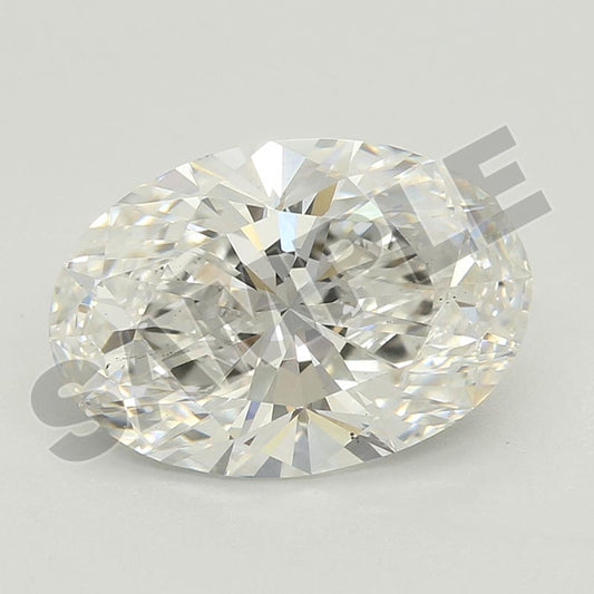 3.06 Carat Oval GIA Labgrown Diamond, With Certificate ID 5453643861