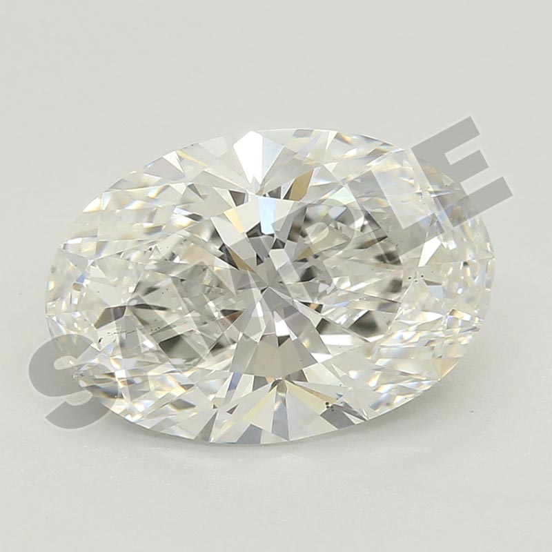 1.06 Carat Oval IGI Labgrown Diamond, With Certificate ID 750574168