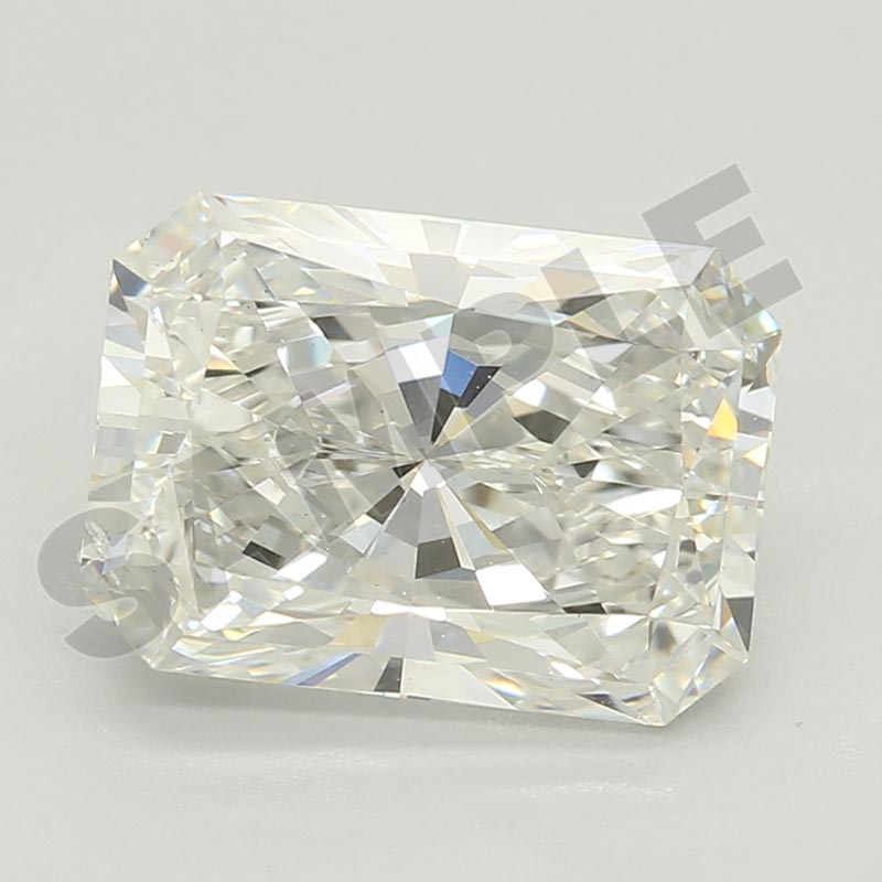 2.09 Carat Radiant GCAL Labgrown Diamond, With Certificate ID 323492273
